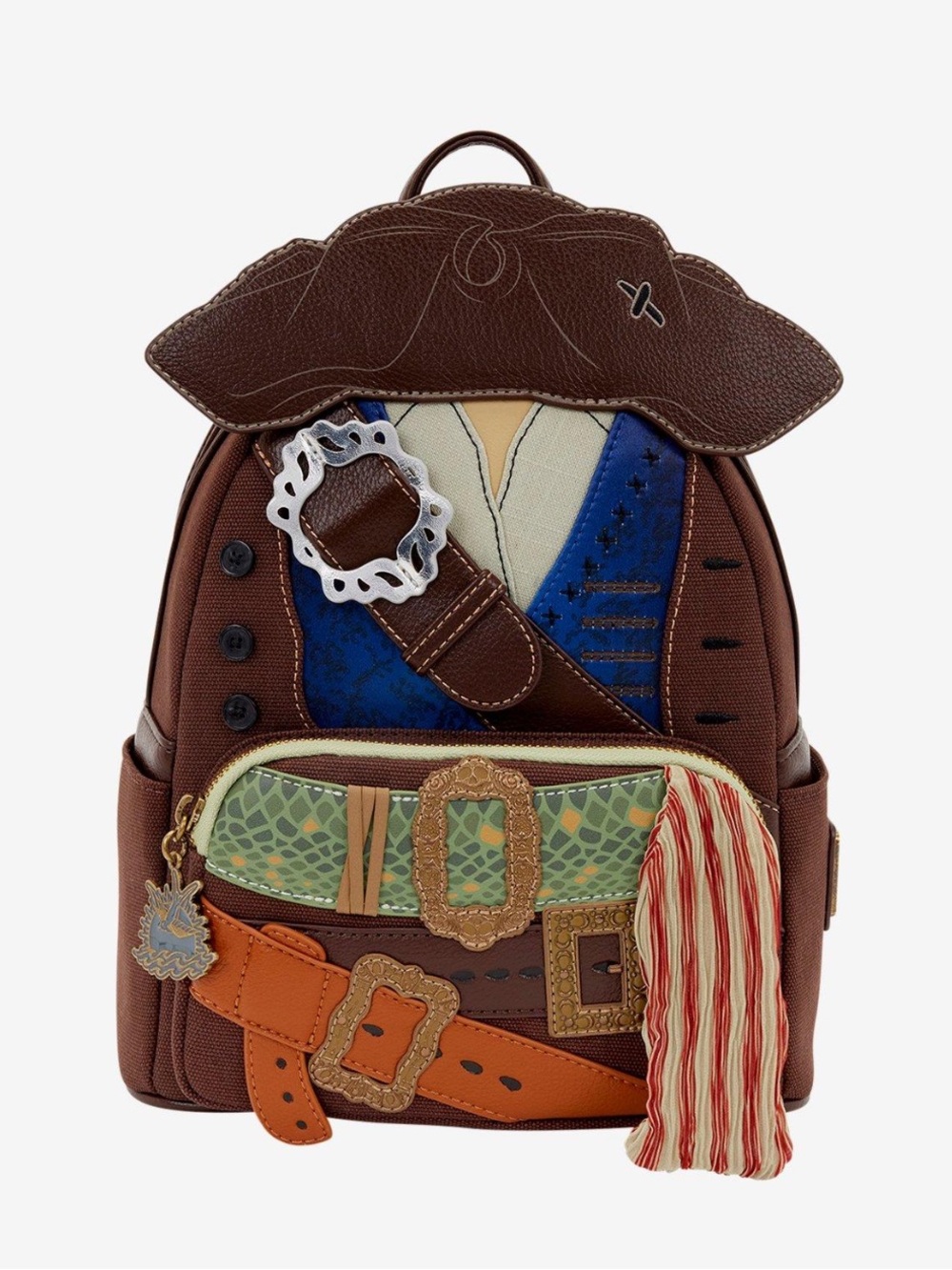 Loungefly Disney The Pirates of the Caribbean Jack Sparrow Mini Backpack